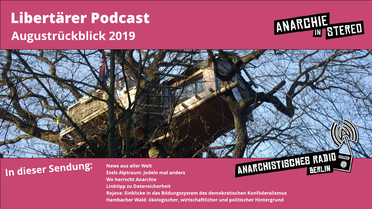 Libertärer Podcast Monatsrückblick August 2019